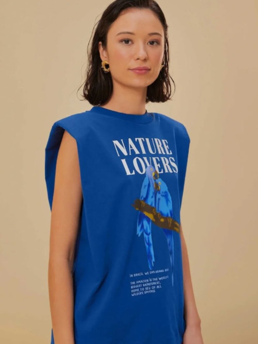 Farm Rio bird shirt